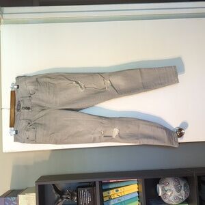 Torrid light gray distressed Jeggings in size 12R